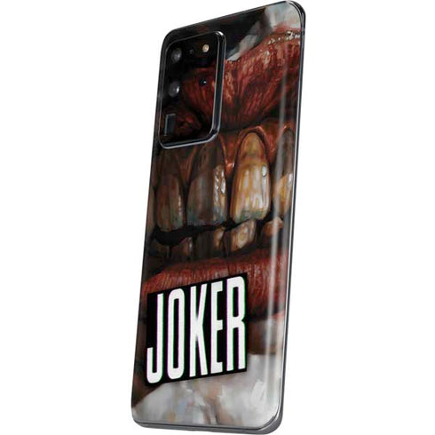 DC Comics Joker Graphic Novel Cover 2008 Art by Lee Bermejo Galaxy S20 Ultra 5G Skin