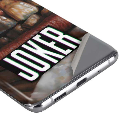 DC Comics Joker Graphic Novel Cover 2008 Art by Lee Bermejo Galaxy S20 Ultra 5G Skin