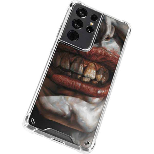DC Comics Joker Graphic Novel Cover 2008 Art by Lee Bermejo Galaxy S21 Ultra 5G Clear Case