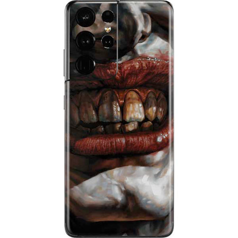 DC Comics Joker Graphic Novel Cover 2008 Art by Lee Bermejo Galaxy S21 Ultra 5G Skin