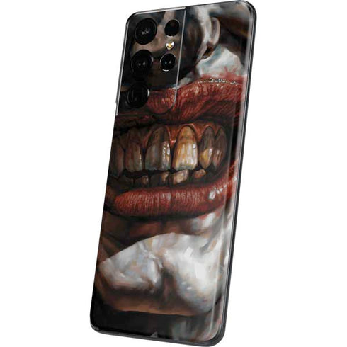 DC Comics Joker Graphic Novel Cover 2008 Art by Lee Bermejo Galaxy S21 Ultra 5G Skin