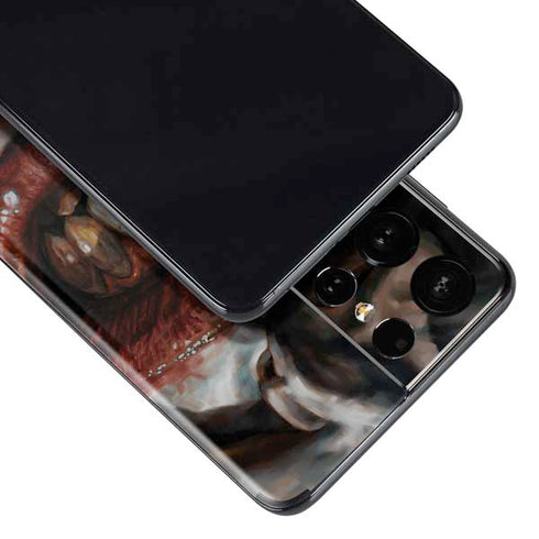 DC Comics Joker Graphic Novel Cover 2008 Art by Lee Bermejo Galaxy S21 Ultra 5G Skin