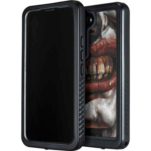 DC Comics Joker Graphic Novel Cover 2008 Art by Lee Bermejo Galaxy S23 Plus Waterproof Case
