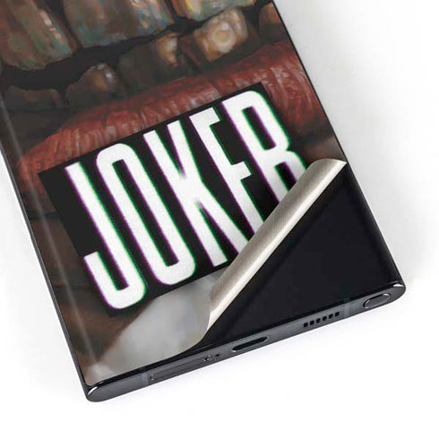 DC Comics Joker Graphic Novel Cover 2008 Art by Lee Bermejo Galaxy S23 Ultra Skin