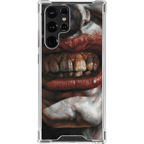 DC Comics Joker Graphic Novel Cover 2008 Art by Lee Bermejo Galaxy S24 Ultra Clear Case