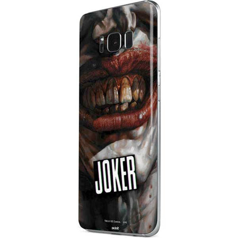 DC Comics Joker Graphic Novel Cover 2008 Art by Lee Bermejo Galaxy S8 Skin