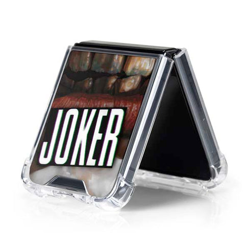 DC Comics Joker Graphic Novel Cover 2008 Art by Lee Bermejo Galaxy Z Flip5 5G Clear Case