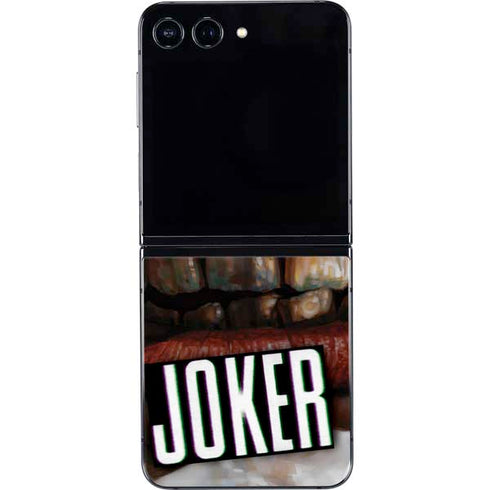 DC Comics Joker Graphic Novel Cover 2008 Art by Lee Bermejo Galaxy Z Flip5 5G Skin