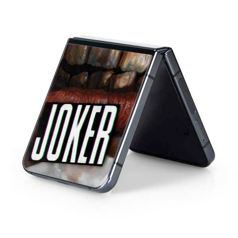 DC Comics Joker Graphic Novel Cover 2008 Art by Lee Bermejo Galaxy Z Flip5 5G Skin
