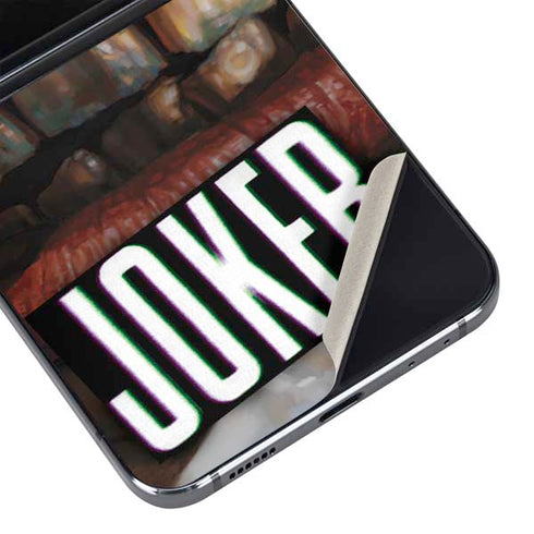 DC Comics Joker Graphic Novel Cover 2008 Art by Lee Bermejo Galaxy Z Flip5 5G Skin