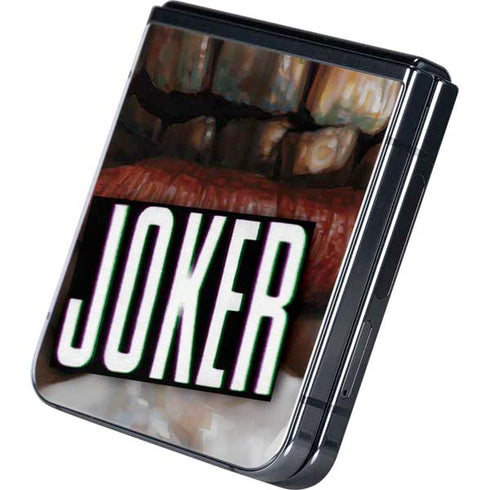 DC Comics Joker Graphic Novel Cover 2008 Art by Lee Bermejo Galaxy Z Flip5 5G Skin