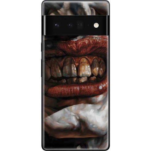 DC Comics Joker Graphic Novel Cover 2008 Art by Lee Bermejo Google Pixel 6 Pro Skin