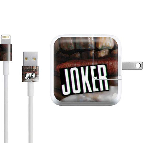 DC Comics Joker Graphic Novel Cover 2008 Art by Lee Bermejo iPad Charger (10W USB) Skin