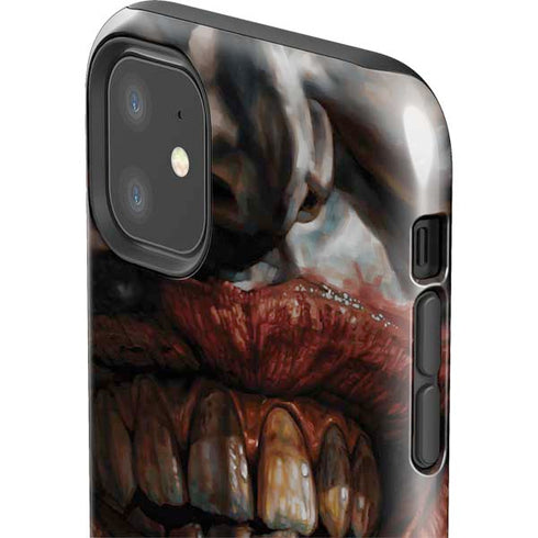 DC Comics Joker Graphic Novel Cover 2008 Art by Lee Bermejo iPhone 11 Impact Case