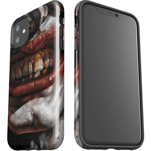 DC Comics Joker Graphic Novel Cover 2008 Art by Lee Bermejo iPhone 11 Impact Case