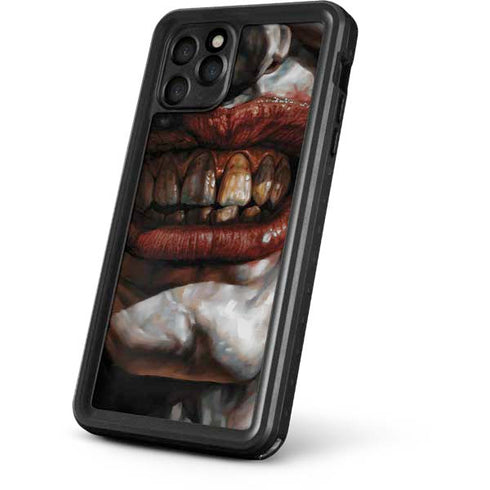 DC Comics Joker Graphic Novel Cover 2008 Art by Lee Bermejo iPhone 11 Pro Max Waterproof Case