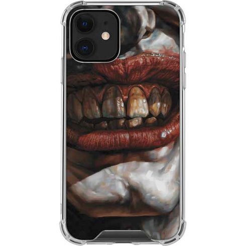 DC Comics Joker Graphic Novel Cover 2008 Art by Lee Bermejo iPhone 12 Clear Case