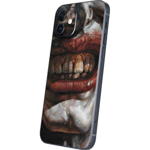 DC Comics Joker Graphic Novel Cover 2008 Art by Lee Bermejo iPhone 12 Mini Skin