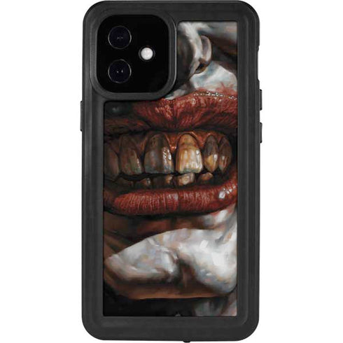 DC Comics Joker Graphic Novel Cover 2008 Art by Lee Bermejo iPhone 12 Mini Waterproof Case