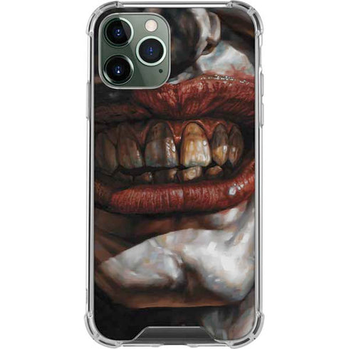 DC Comics Joker Graphic Novel Cover 2008 Art by Lee Bermejo iPhone 12 Pro Clear Case