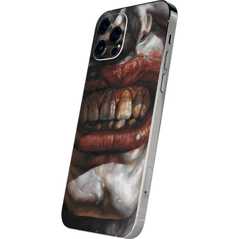 DC Comics Joker Graphic Novel Cover 2008 Art by Lee Bermejo iPhone 12 Pro Max Skin