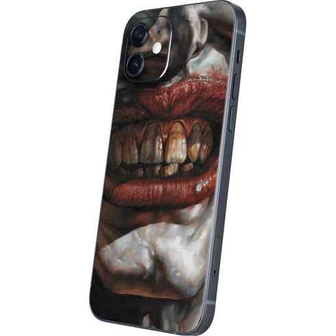 DC Comics Joker Graphic Novel Cover 2008 Art by Lee Bermejo iPhone 12 Skin