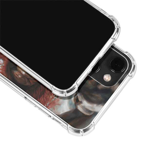 DC Comics Joker Graphic Novel Cover 2008 Art by Lee Bermejo iPhone 13 Mini Clear Case