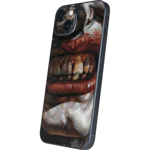 DC Comics Joker Graphic Novel Cover 2008 Art by Lee Bermejo iPhone 14 Plus Skin