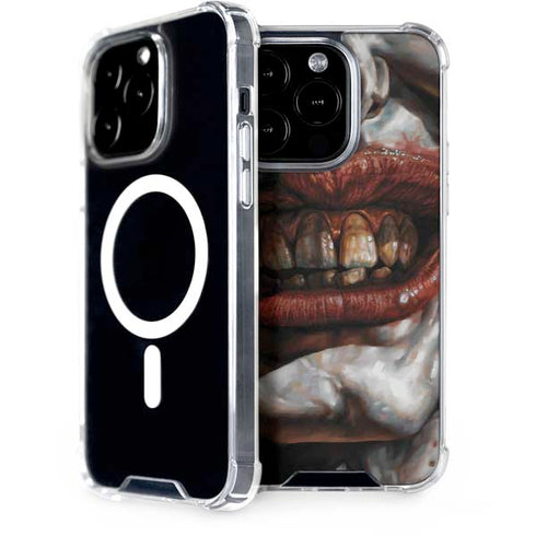 DC Comics Joker Graphic Novel Cover 2008 Art by Lee Bermejo iPhone 14 Pro MagSafe Case
