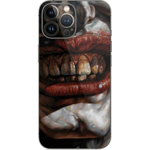 DC Comics Joker Graphic Novel Cover 2008 Art by Lee Bermejo iPhone 14 Pro Max Skin