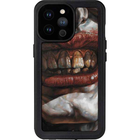 DC Comics Joker Graphic Novel Cover 2008 Art by Lee Bermejo iPhone 14 Pro Max Waterproof Case