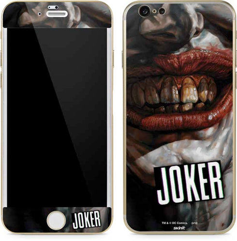 DC Comics Joker Graphic Novel Cover 2008 Art by Lee Bermejo iPhone 6/6s Skin