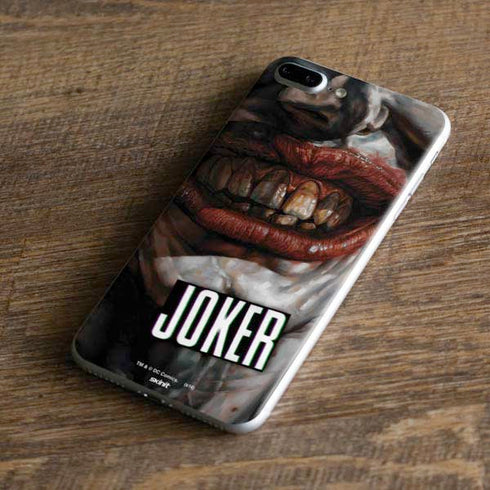 DC Comics Joker Graphic Novel Cover 2008 Art by Lee Bermejo iPhone 7 Plus Skin