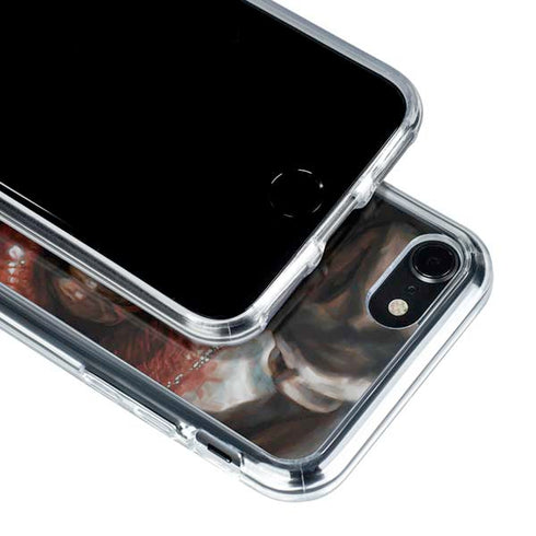 DC Comics Joker Graphic Novel Cover 2008 Art by Lee Bermejo iPhone SE (2nd & 3rd Gen) Clear Case