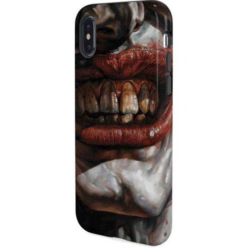 DC Comics Joker Graphic Novel Cover 2008 Art by Lee Bermejo iPhone X Pro Case