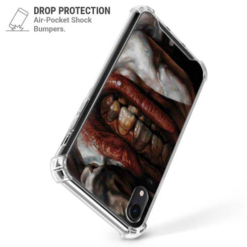 DC Comics Joker Graphic Novel Cover 2008 Art by Lee Bermejo iPhone XR Clear Case