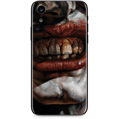 DC Comics Joker Graphic Novel Cover 2008 Art by Lee Bermejo iPhone XR Skin