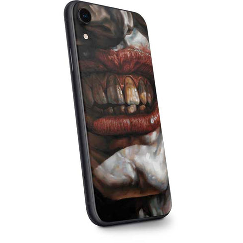 DC Comics Joker Graphic Novel Cover 2008 Art by Lee Bermejo iPhone XR Skin
