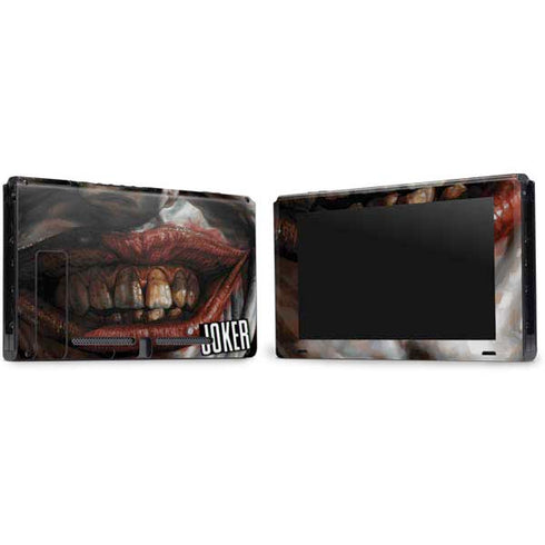 DC Comics Joker Graphic Novel Cover 2008 Art by Lee Bermejo Nintendo Switch Bundle Skin