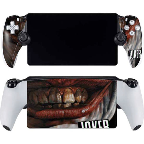 DC Comics Joker Graphic Novel Cover 2008 Art by Lee Bermejo PlayStation Portal Remote Player Skin
