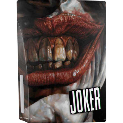 DC Comics Joker Graphic Novel Cover 2008 Art by Lee Bermejo PS5 Console Skin