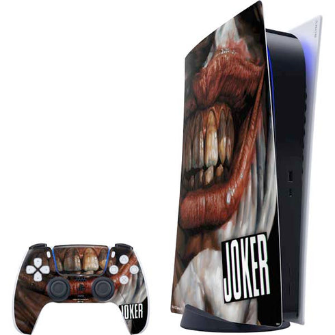 DC Comics Joker Graphic Novel Cover 2008 Art by Lee Bermejo PS5 Digital Edition Bundle Skin