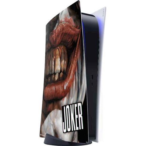 DC Comics Joker Graphic Novel Cover 2008 Art by Lee Bermejo PS5 Digital Edition Console Skin