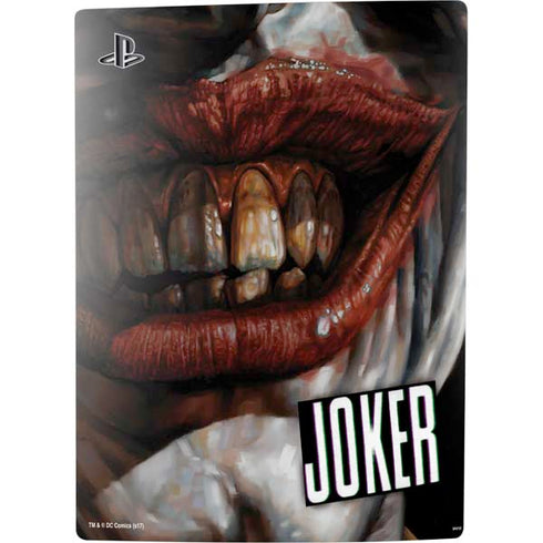 DC Comics Joker Graphic Novel Cover 2008 Art by Lee Bermejo PS5 Digital Edition Console Skin