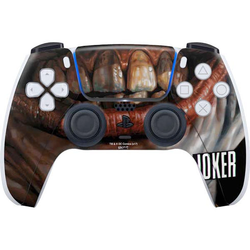 DC Comics Joker Graphic Novel Cover 2008 Art by Lee Bermejo PS5 Controller Skin