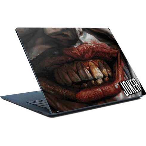 DC Comics Joker Graphic Novel Cover 2008 Art by Lee Bermejo Surface Laptop Skin