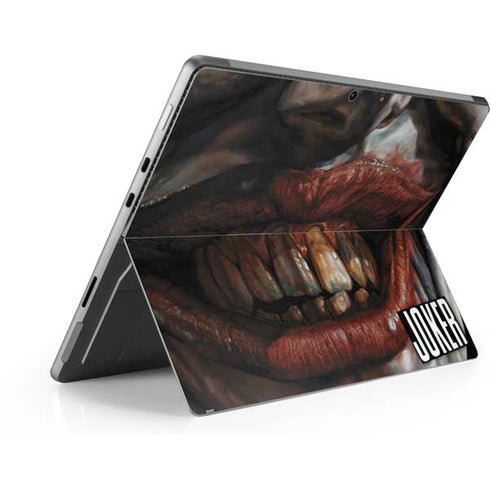 DC Comics Joker Graphic Novel Cover 2008 Art by Lee Bermejo Surface Pro 9 Skin
