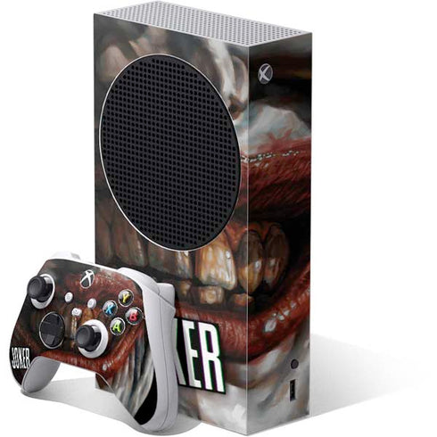 DC Comics Joker Graphic Novel Cover 2008 Art by Lee Bermejo Xbox Series S Skins