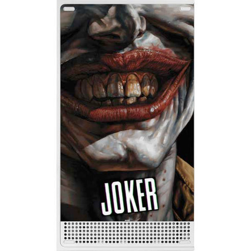 DC Comics Joker Graphic Novel Cover 2008 Art by Lee Bermejo Xbox Series S Skins