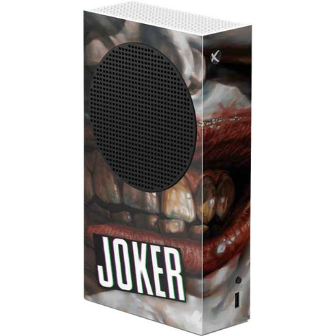 DC Comics Joker Graphic Novel Cover 2008 Art by Lee Bermejo Xbox Series S Console Skin